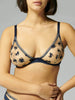 Soutien-gorge triangle avec armatures - Bleu Nuit