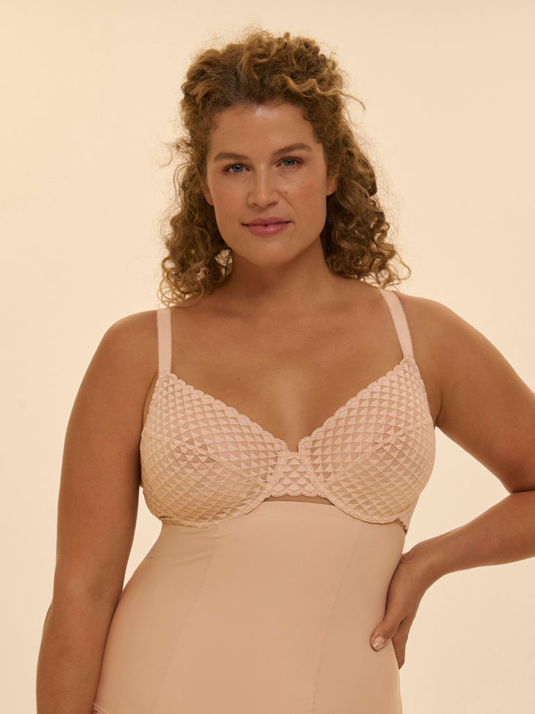 Soutien-gorge avec armatures classique - Peau Rosée