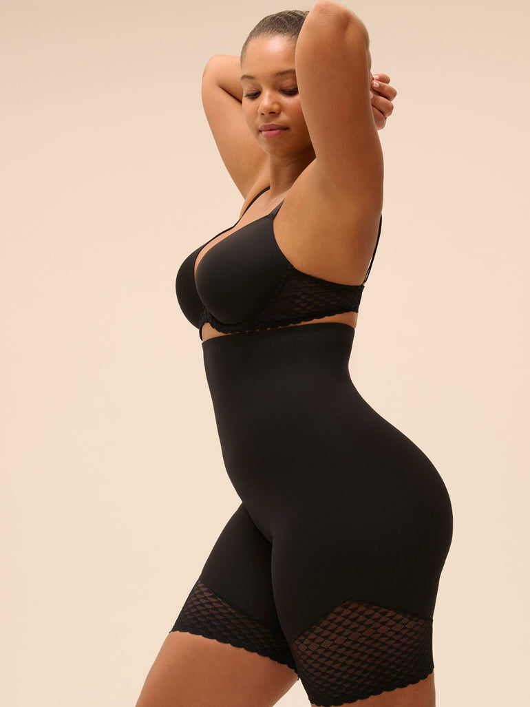 Panty haut gainant - Noir