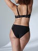 Soutien-gorge triangle avec armatures - Noir