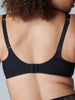 Soutien-gorge emboitant pour poitrine généreuse - Noir