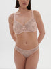 Soutien-gorge avec armature emboitant - Poudre pétale