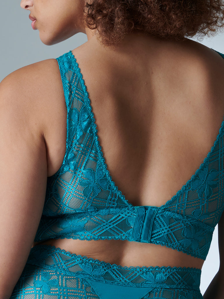 Soutien-gorge triangle sans-armatures - Menthe