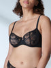 Soutien-gorge corbeille - Noir