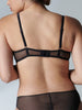 Soutien-gorge avec armature decollete - Noir