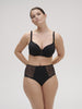 Soutien-gorge spacer décolleté plongeant - Noir