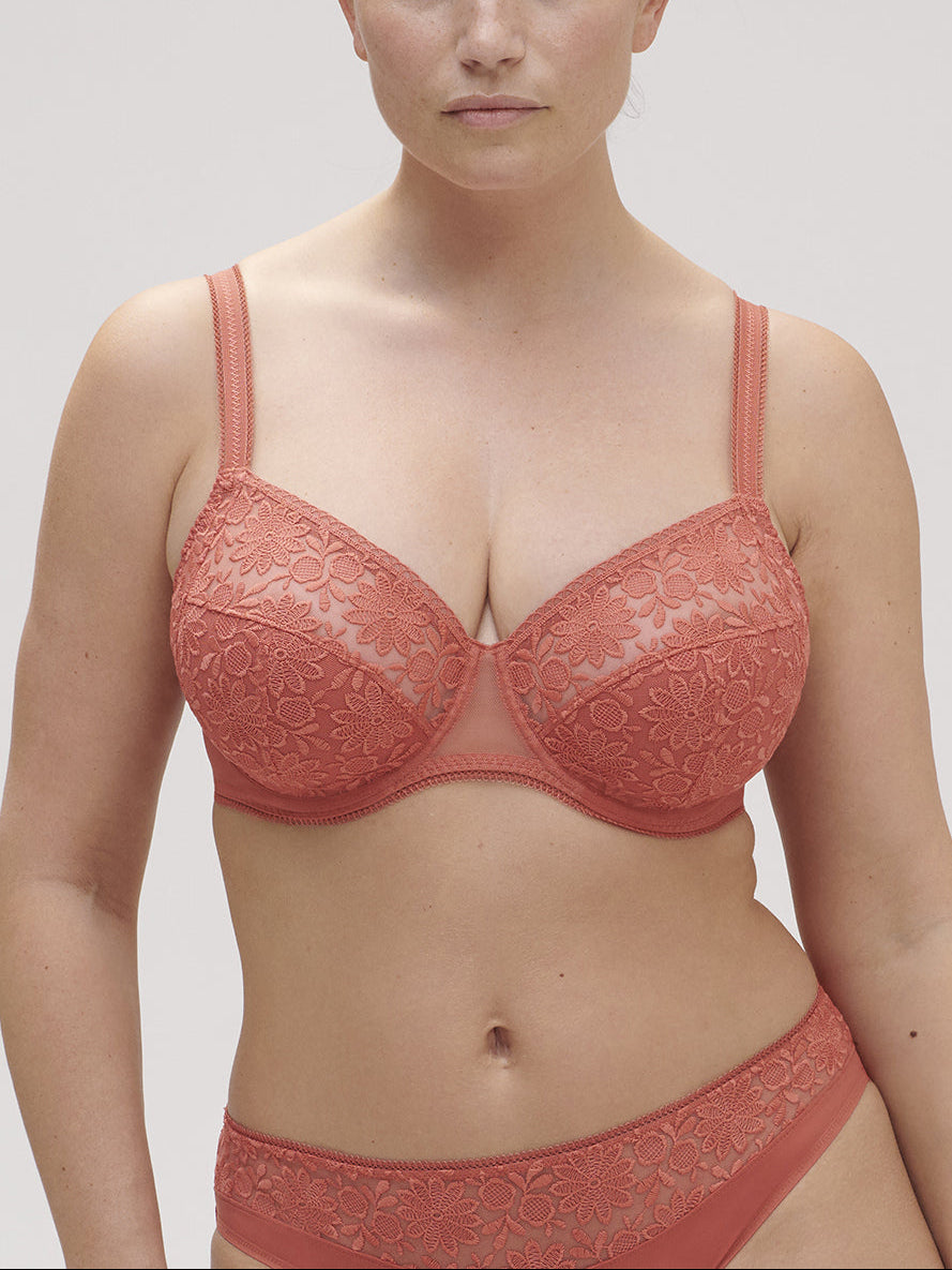 Soutien-gorge avec armatures emboitant - Rose Texas