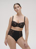 Soutien-gorge corbeille - Noir