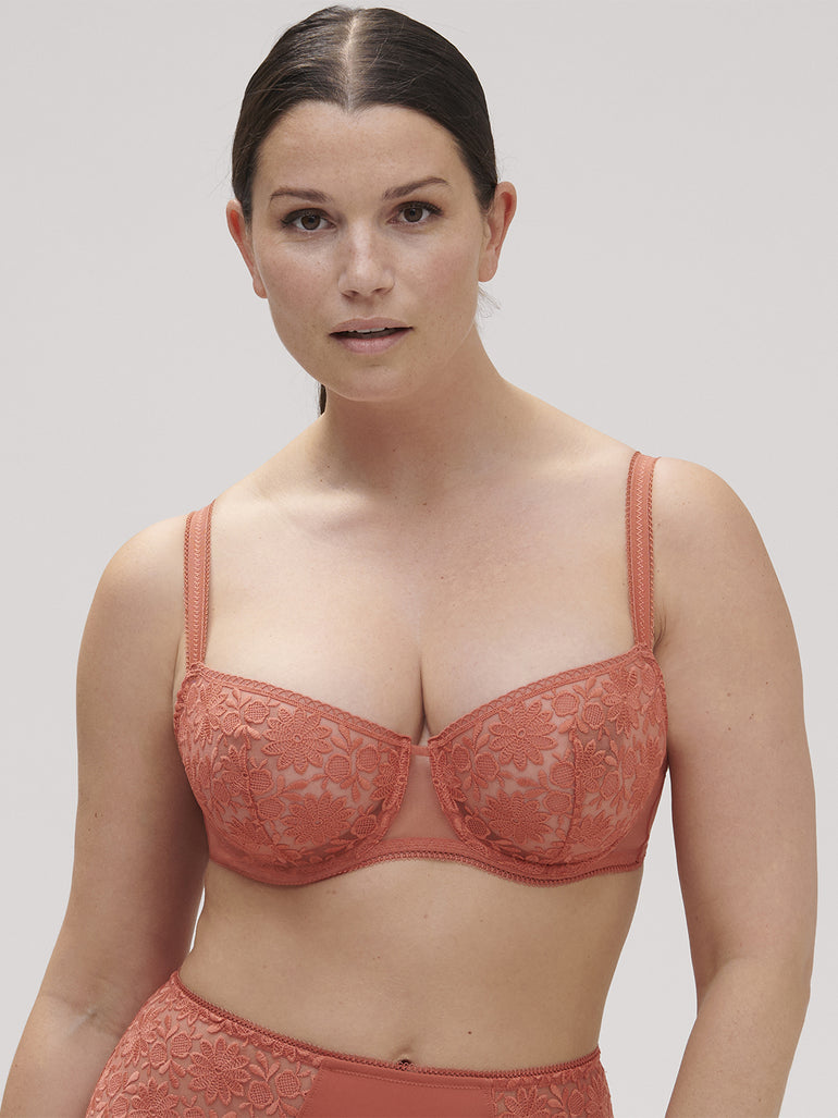 Soutien-gorge corbeille - Rose Texas