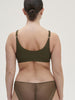 Soutien-gorge triangle sans-armatures - Vert Aventure