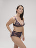 Soutien-gorge triangle sans-armatures - Minuit