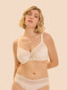 Soutien-gorge avec armature emboitant - Naturel