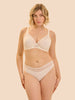 Soutien-gorge avec armatures décolleté - Naturel