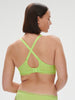 Soutien-gorge avec armature décolleté plongeant - Lime