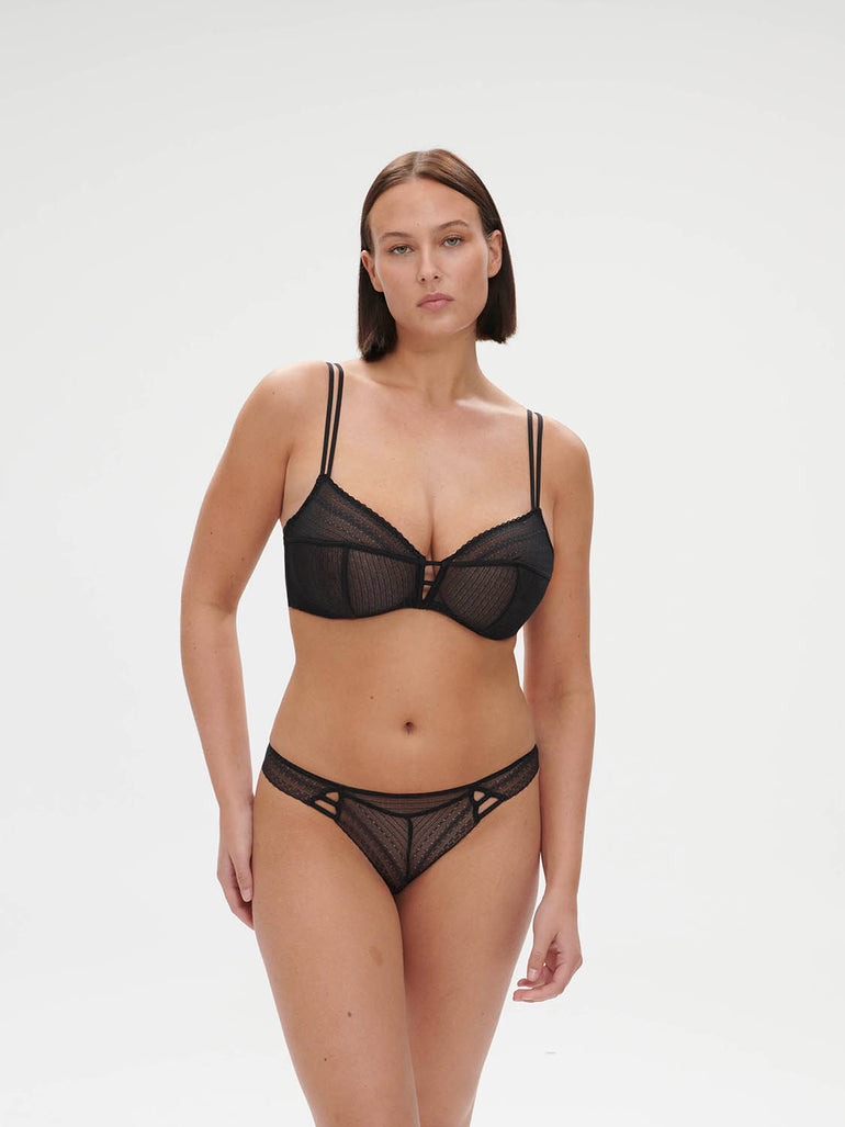 Soutien-gorge armatures - Noir