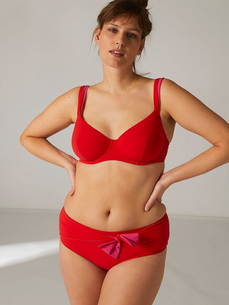 Haut de maillot de bain avec armatures - Cherry