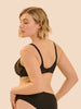 Soutien-gorge avec armature emboitant - Noir