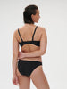 Haut de maillot de bain bandeau mousse avec armatures - Noir