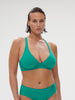 Haut de maillot de bain triangle avec armatures - Vert Waterfall