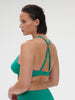 Haut de maillot de bain triangle avec armatures - Vert Waterfall