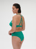 Haut de maillot de bain triangle avec armatures - Vert Waterfall