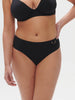 Culotte de bain taille haute - Noir