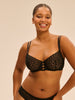 Soutien-gorge corbeille - Noir