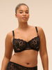 Soutien-gorge corbeille - Noir