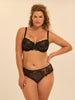 Soutien-gorge corbeille - Noir