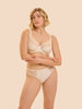 Soutien-gorge avec armature emboitant - Naturel