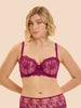 Soutien-gorge corbeille bonnets profonds - Rose Désir
