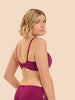Soutien-gorge corbeille bonnets profonds - Rose Désir