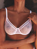Soutien-gorge avec armatures moulé décolleté plongeant - Blanc