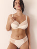 Soutien-gorge avec armature emboitant - Naturel