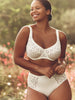 Soutien-gorge emboitant plongeant - Naturel
