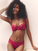 Soutien-gorge corbeille - Cranberry