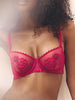 Soutien-gorge corbeille - Cranberry
