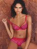 Soutien-gorge avec armature décolleté plongeant - Rouge Rainbow