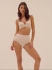 Soutien-gorge triangle sans armature - Peau Rosée
