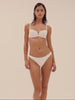 Haut de maillot de bain corbeille - Blanc