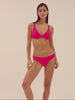 Haut de maillot de bain triangle avec armatures - Lipstick